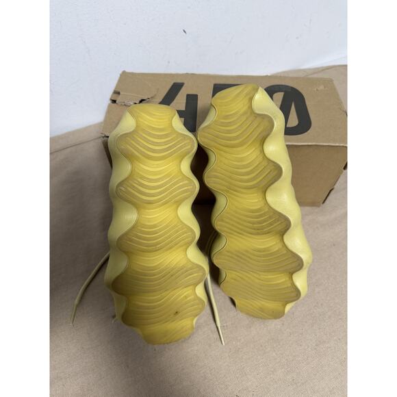Adidas Yeezy 450 Shoes Mens Size 9.5 Sulfur Yellow Knit HP5426 Sneakers main image 6